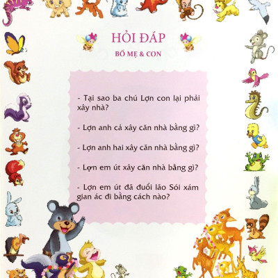 Sách Truyện Kể Ngày Xửa Ngày Xưa - Ba Chú Lợn Con