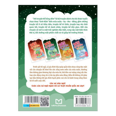 Sách: 365 Truyện Kể Hằng Đêm - Mùa Hè ( Mới)