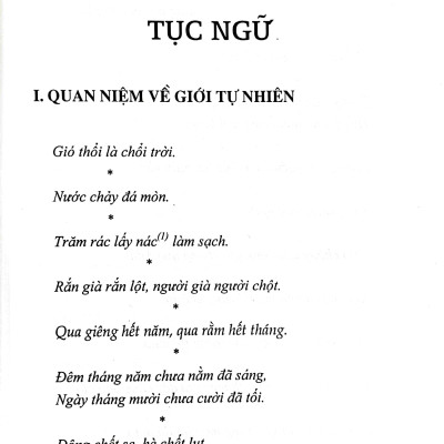 Tục Ngữ Ca Dao Việt Nam (Tái Bản 2022)
