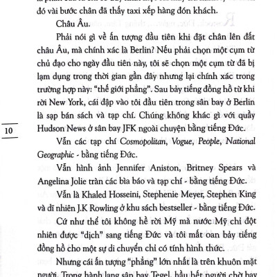 Bất Hạnh Là Một Tài Sản - Một Mình Ở Châu Âu