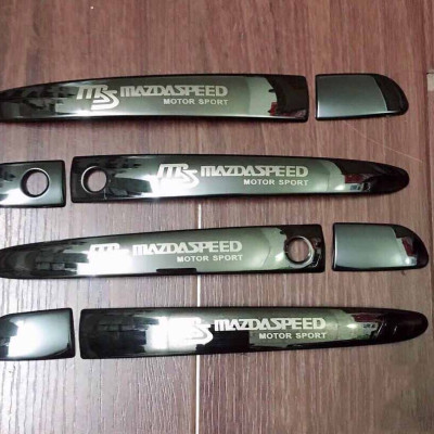 Bộ ốp tay nắm hõm cửa Mazda 3 2014 - 2019 Mẫu Titan