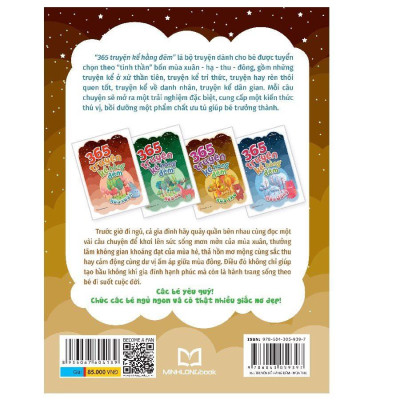 Sách: 365 Truyện Kể Hằng Đêm - Mùa Thu( Mới)