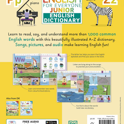 English For Everyone Junior English Dictionary: Learn To Read And Say 1,000 Words
