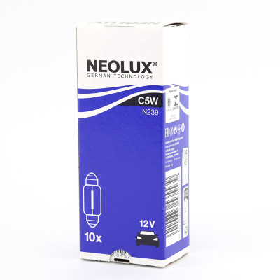 Combo 10 Bóng Đèn Cana Ngắn Trung Dài OSRAM NEOLUX Lắp Đèn La Phông, Đèn Trần Xe Ô tô Du Lịch, Xe Tải - Nhập Khẩu Chính Hãng