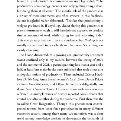 Sách ngoại văn: Slow Productivity