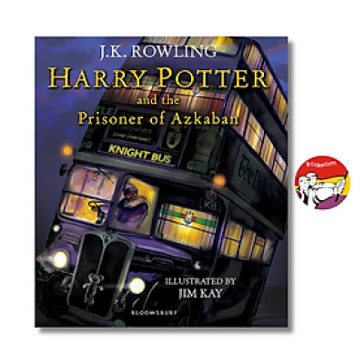 Sách - Harry Potter and the Prisoner of Azkaban by J.K. Rowling (Illustrated Edition) - Fantasy / Young Adult Novel