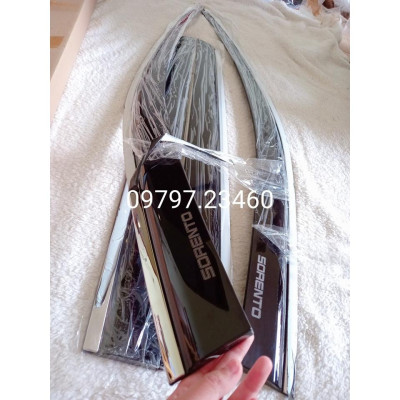 Vè che mưa Kia Sorento 2021-2022 chỉ inox cao cấp, đổi lại và hoàn tiền trong 30 ngày nếu không hài lòng