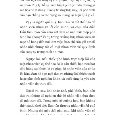 Nghệ Thuật Quản Lý Nhân Sự - Vanlangbooks (Tái Bản)