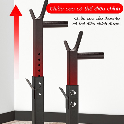 BG Ghế Tập Tạ SU- 330 - 331 Đa Năng Kết Hợp Giá Đỡ ,Hỗ trợ tập các bài tập tạ, cơ bụng, cơ tay gấp gọn  (hàng nhập khẩu)