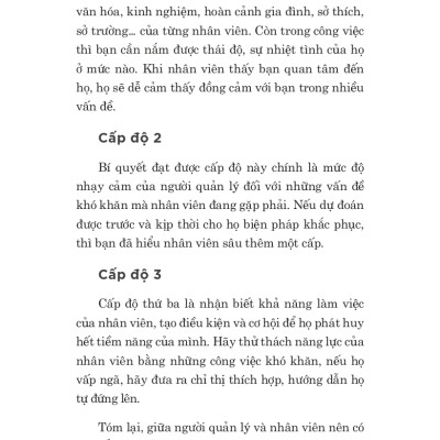 Nghệ Thuật Quản Lý Nhân Sự - Vanlangbooks (Tái Bản)