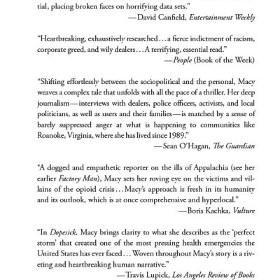 Dopesick: Dealers, Doctors, And The Drug Company That Addicted America