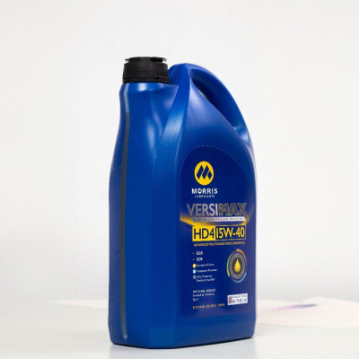 Dầu Nhớt Cao Cấp Cho Động Cơ Xăng và Diesel - Morris Lubricants Versimax HD4 15W-40 / Can 5L