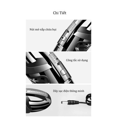 Máy Hút Bụi Cầm Tay, Không Dây Sạc Pin Công Suất 120W Lực Hút Mạnh