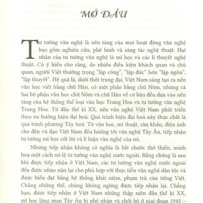 Việt Nam Một Thế Kỉ Tiếp Nhận Tư Tưởng Văn Nghệ Nước Ngoài