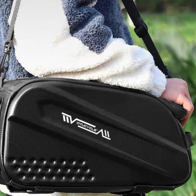 Túi Đựng Đồ Xe Đạp Thể Thao Chuyên Dụng Chất Lượng Cao RZA-390 10L EVA Vân Carbon Phản Quang Chống Nước Chắc Chắn Bền Bỉ