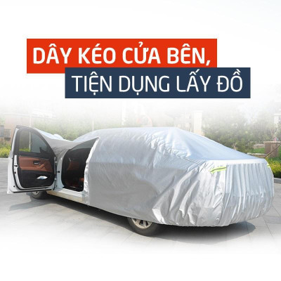 Bạt vải dù Oxford bảo vệ xe Hyundai Grand I10 thông minh, áo che trùm phủ kín xe ô tô 5 chỗ chống nắng, nóng, mưa