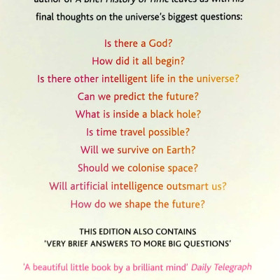 Brief Answers To The Big Questions: The Final Book From Stephen Hawking