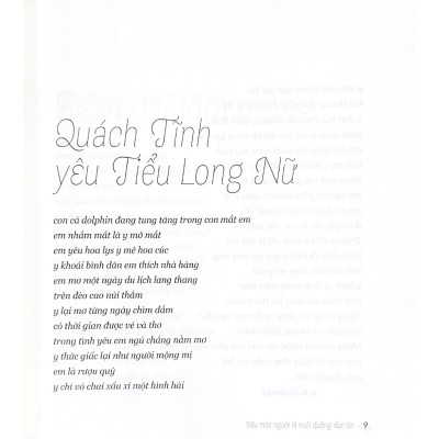 Yêu Một Người Là Nuôi Dưỡng Đức Tin