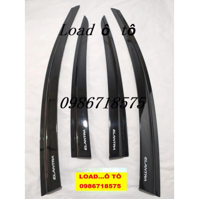 Vè Che Mưa Xe Huyndai Elantra 2022-2016 Mẫu Chỉ Inox Cao Cấp