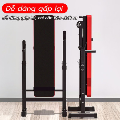 BG Ghế Tập Tạ SU- 330 - 331 Đa Năng Kết Hợp Giá Đỡ ,Hỗ trợ tập các bài tập tạ, cơ bụng, cơ tay gấp gọn  (hàng nhập khẩu)