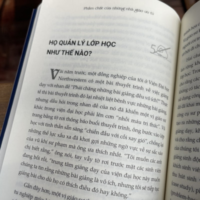 PHẨM CHẤT CỦA NHỮNG NHÀ GIÁO ƯU TÚ – Ken Bain – Hải Anh và Lê Thảo dịch – IPER – Quảng Văn – NXB Dân Trí (Bìa mềm)