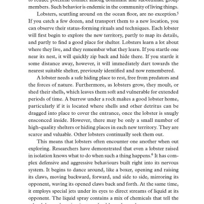 12 Rules for Life: An Antidote to Chaos