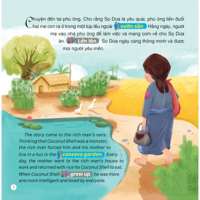 Truyện cổ tích Việt Nam (Song ngữ Việt-Anh) - Sọ Dừa