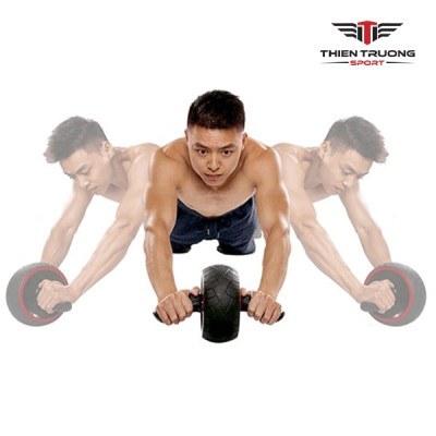 Con lăn tập bụng AB2018 kèm thảm kê gối, có lò xo kéo về tiện lợi dễ sử dụng