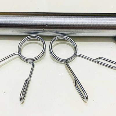 Đòn Tạ Dài 1m8 Inox Phi 50 (Nặng 11kg) Nhập Khẩu Đại Nam Sport + Kèm 2 Khóa Tạ