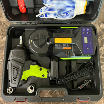 Bộ nâng kích gầm điện, kiêm máy bơm lốp và máy siết ốc ô tô đa năng 3 trong 1. Thương hiệu Đức - ROGTZ, Bảng điều khiển kỹ thuật số cao cấp TY-004 - HÀNG CHÍNH HÃNG