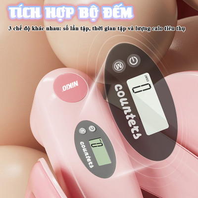 Máy tập cơ chân, cơ đùi Nikio NK-06C - Tích hợp bộ đếm thông minh