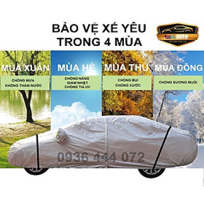 Bạt trùm xe ô tô Ford Everest vải dù oxford cao cấp , áo bạt phủ trùm che kín che nắng, che mưa