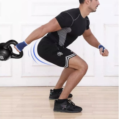 Tạ Bình Vôi 4kg, Tạ Quai Xách Vỏ Nhựa PE Bọc Bê Tông Chống Ồn,Mang đến cho bạn cơ thể khỏe mạnh hơn Dành Cho Nam Nữ