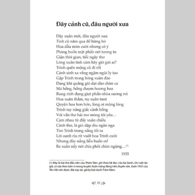 Tủ Sách Văn Học Trong Nhà Trường - Thơ Thâm Tâm