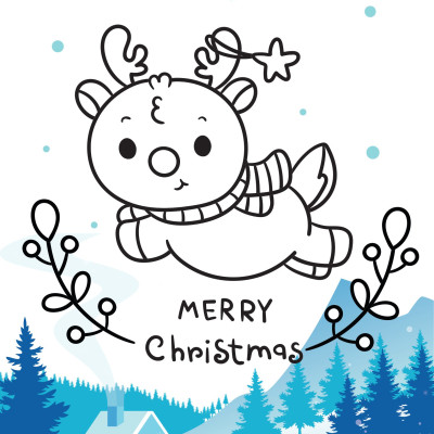 Tô Màu Diệu Kỳ - Lễ Hội Noel _MEGA