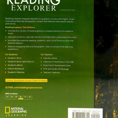 Reading Explorer 3: Student Book and Online Workbook Sticker