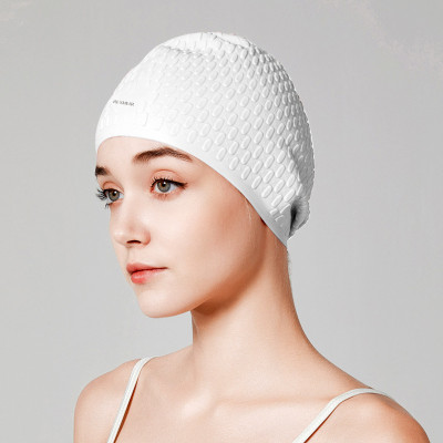 Mũ bơi TBLU RESHEIR chất liệu Silicone cao cấp nhiều màu dùng cho cả nam và nữ