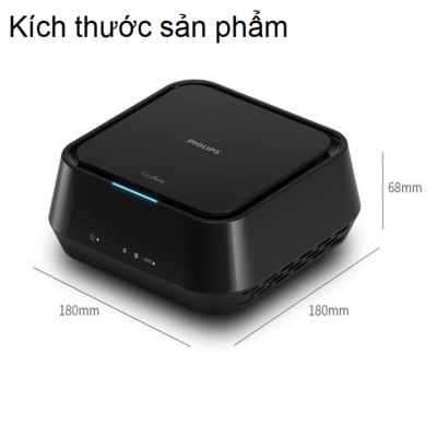 Máy khử mùi, lọc không khí trên xe ô tô Philips GP5201- Hàng nhập khẩu