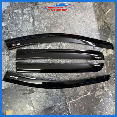 Vè che mưa ô tô Rush 2018-2019-2020-2021-2022 vè đen thái cao cấp chắn mưa, cản bụi, trang trí xe hơi