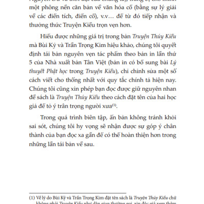 Truyện Thúy Kiều - Bìa Cứng (Tái Bản 2022)