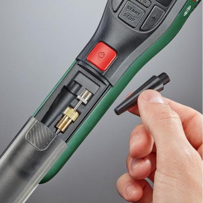 Máy bơm hơi mini dùng pin cầm tay Bosch EasyPump 3.6V, sạc type C - 0603947080 - Chính hãng