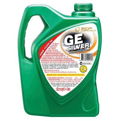 Dầu Nhớt Ô Tô BCP GE SILVER SAE 10W40 - API SP/CF 4 Lít Nhập Khẩu Thái Lan - Dầu Nhớt Động Cơ Xăng/Dầu