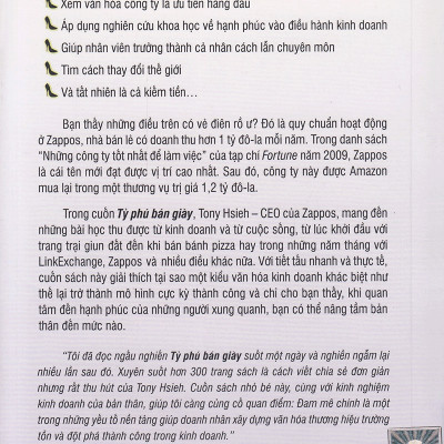 Tỷ Phú Bán Giày (Tái Bản) (Tặng Cây Viết Galaxy)