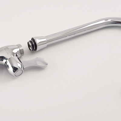 Vòi rửa chén lạnh Eurolife EL-T016 (Trắng bạc)