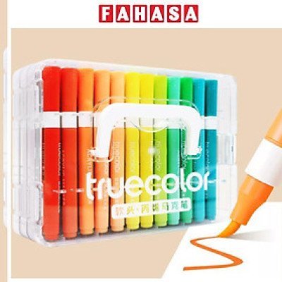 Hộp 36 Bút Lông Màu Acrylic Marker - Truecolor ZCA0628_36