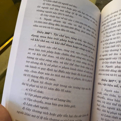 BỘ LUẬT HÌNH SỰ NĂM 2015 (SỬA ĐỔI, BỔ SUNG NĂM 2017,2024,2025) – NXB Chính Trị Quốc Gia Sự Thật