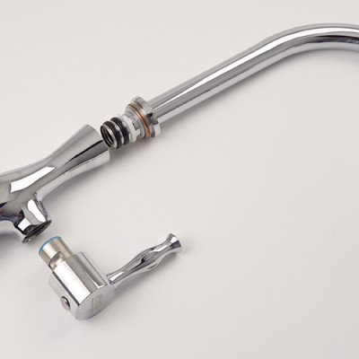 Vòi rửa chén lạnh Eurolife EL-T014 (Trắng bạc)