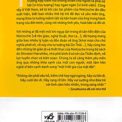 Lời Của Nietzsche Cho Người Trẻ - Tập 1: Tình Yêu - Ý Chí - Khát Vọng