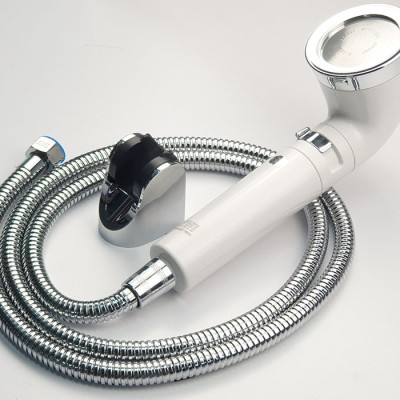 Bộ tay dây sen siêu tăng áp lõi lọc Vitamin- khoáng chất Eurolife EL-118SH (Trắng)