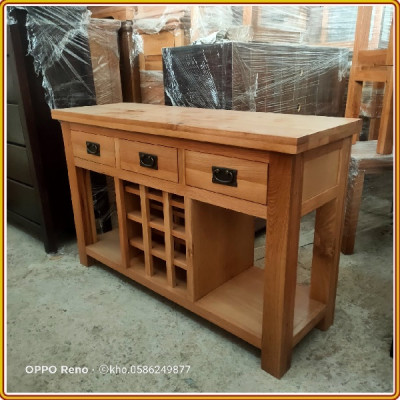 Kệ Rựu 3 Ngăn Kéo Tundo 120 x 40 x 80 cm